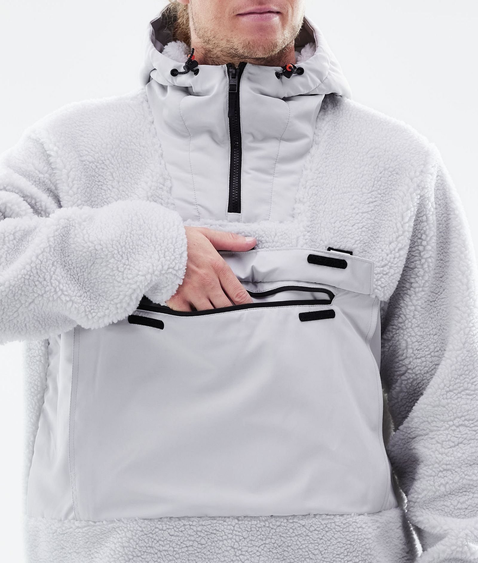 Lima 2021 Bluza Polarowa Mężczyźni Light Grey, Zdjęcie 10 z 10