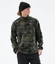 Echo 2021 Fleece Sweater Men Olive Green Tiedye