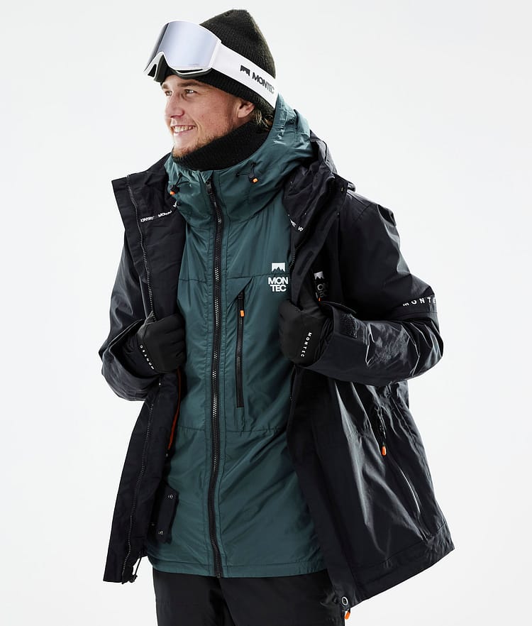 Toasty 60Gsm Chaqueta Capa Intermedia de Esquí Hombre Dark Atlantic, Imagen 2 de 11