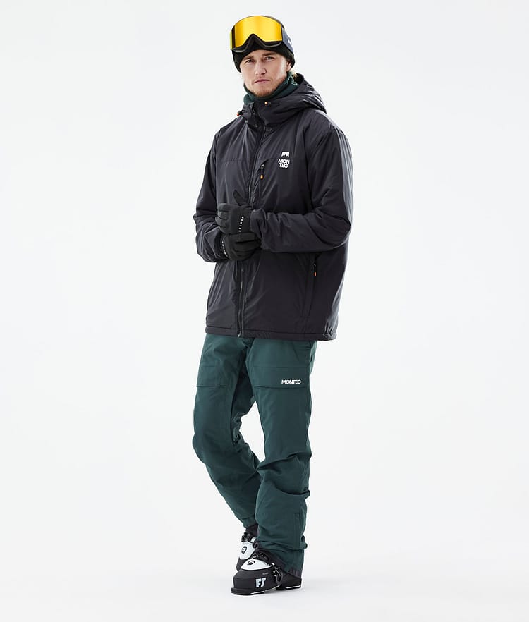 Toasty 120Gsm Kurtka typu midlayer Narciarski Mężczyźni Black, Zdjęcie 5 z 11
