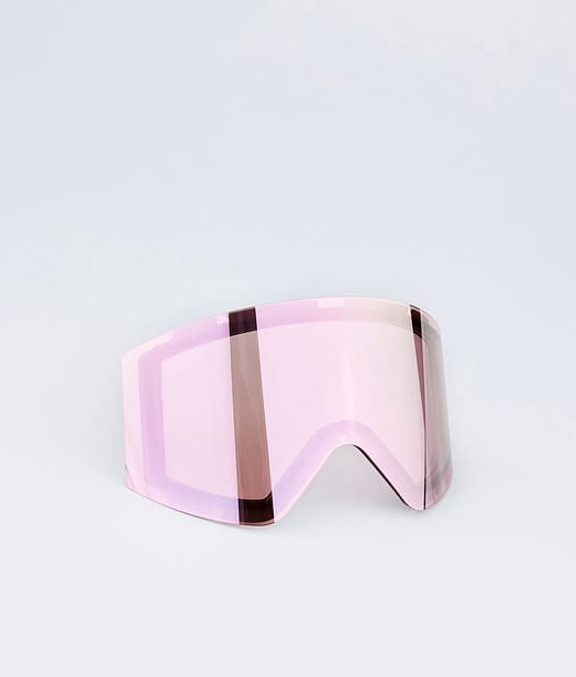 Scope 2021 Goggle Lens Linssi Laskettelulaseille Pink Sapphire Mirror