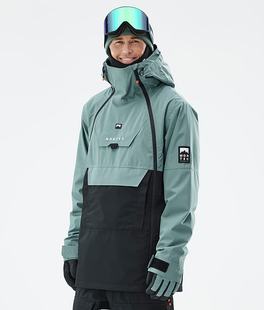 Doom Ski jas Heren Atlantic/Black