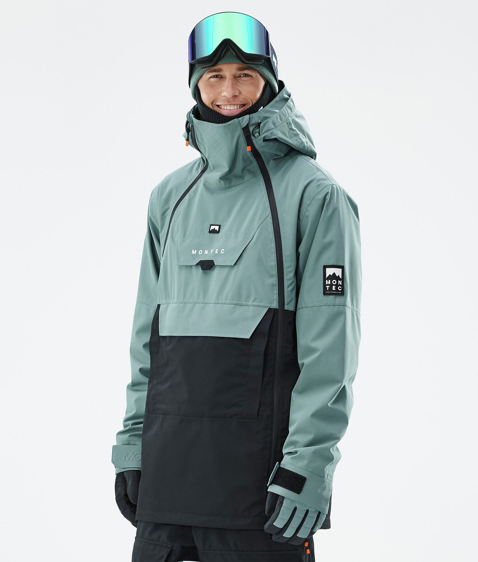 Doom Skijacke Herren Atlantic/Black, Bild 1 von 10
