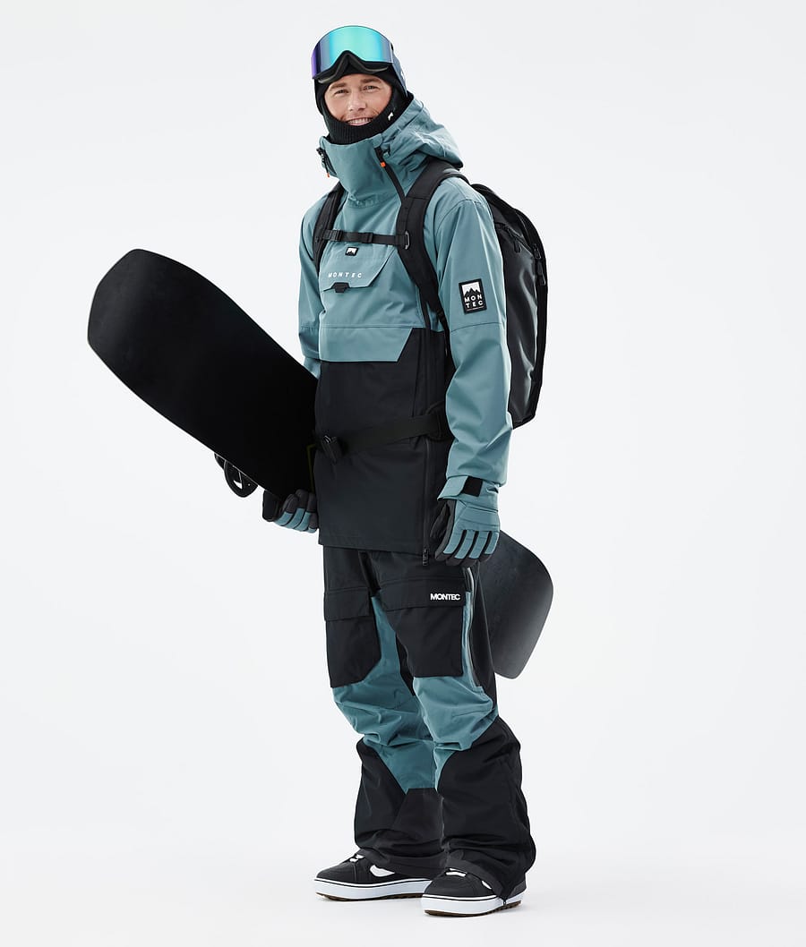 Doom Snowboard jas Heren Atlantic/Black