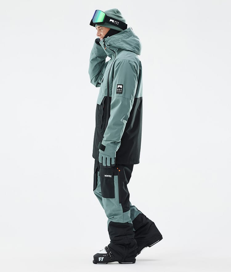Doom Skijacke Herren Atlantic/Black, Bild 3 von 10