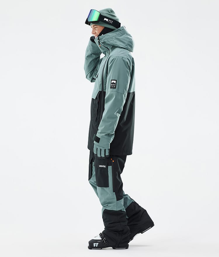 Doom Ski jas Heren Atlantic/Black