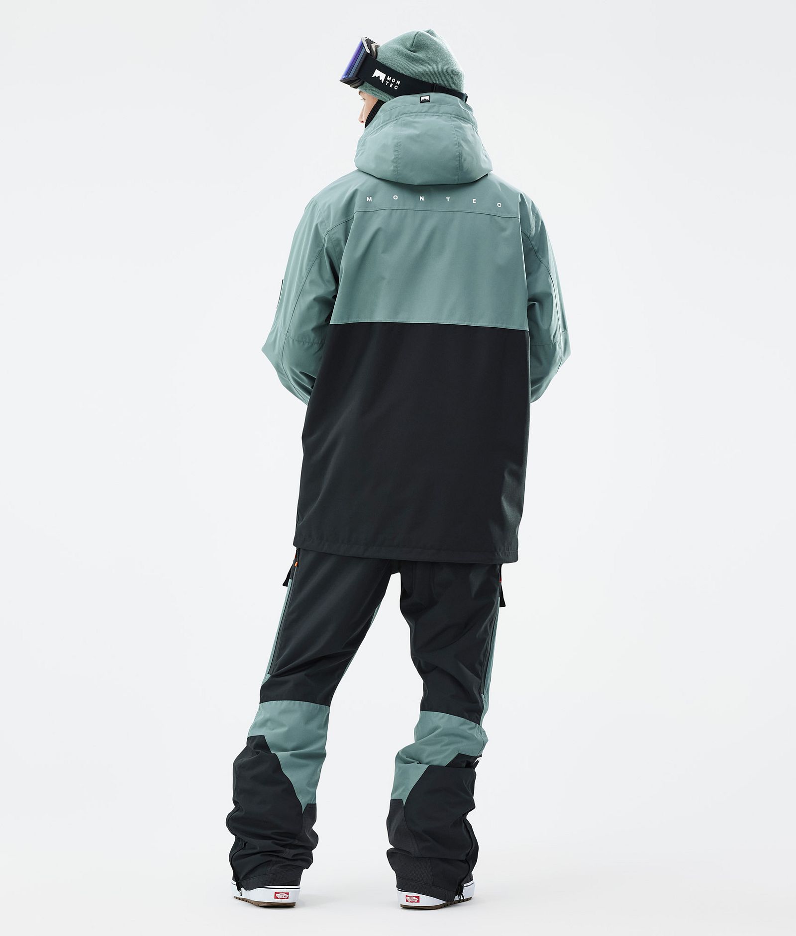 Doom Snowboardjacka Herr Atlantic/Black Renewed, Bild 5 av 11