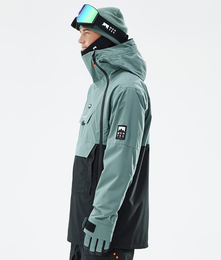Doom Skijacke Herren Atlantic/Black, Bild 5 von 10