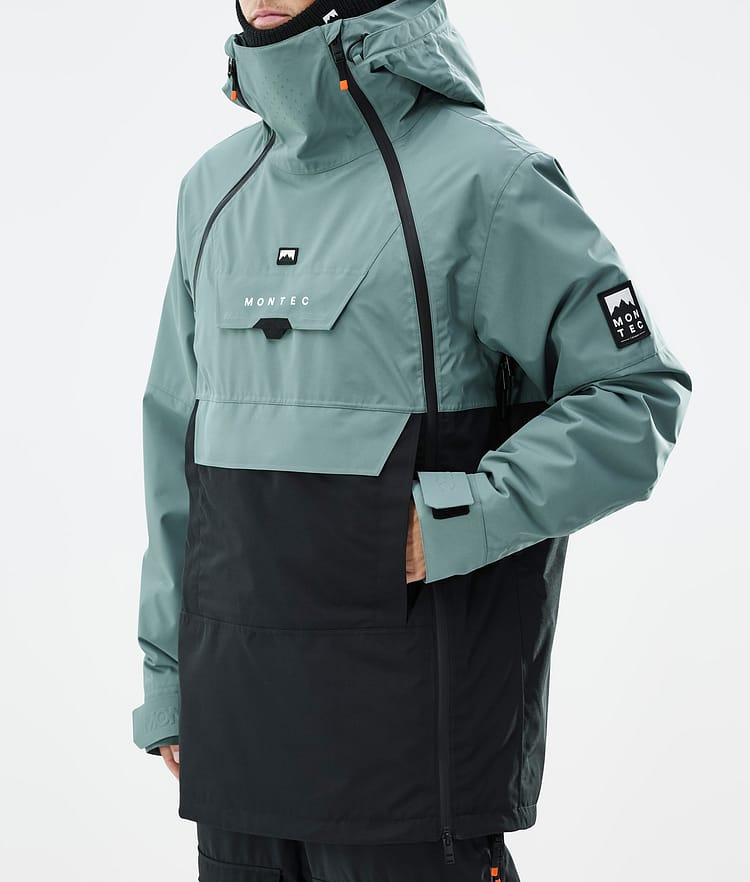 Doom Skijacke Herren Atlantic/Black, Bild 7 von 10