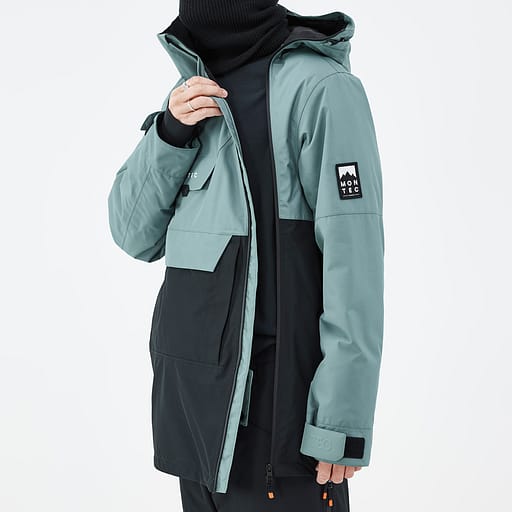 Asymmetrical Front Zipper With Inner Placket Main Product Details Image,