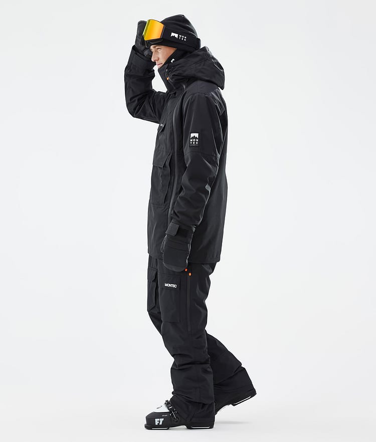 Doom Skijacke Herren Black