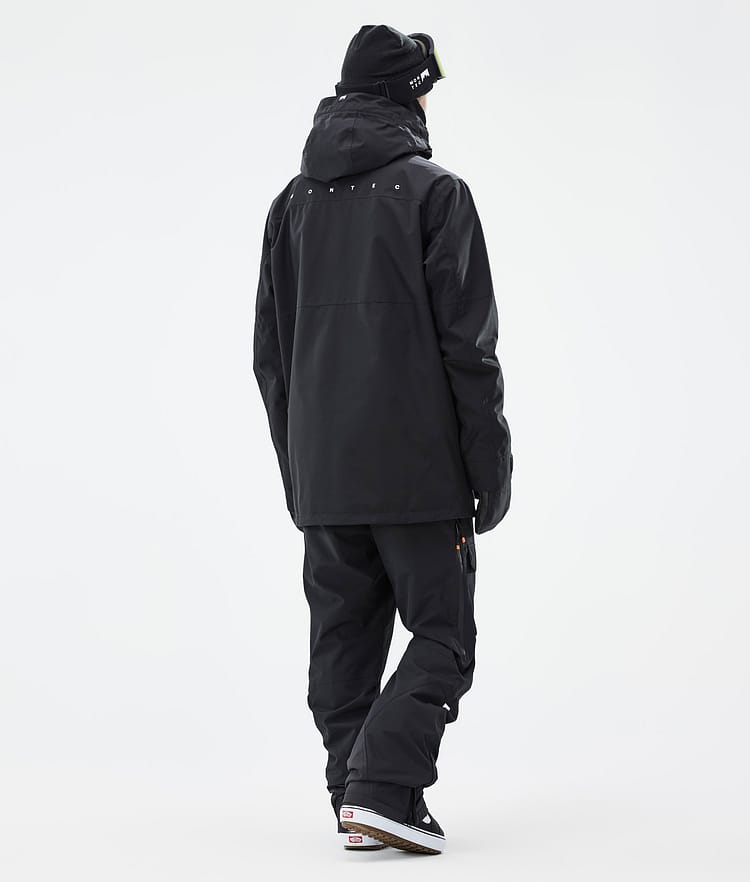 Doom Snowboard Jacket Men Black Renewed