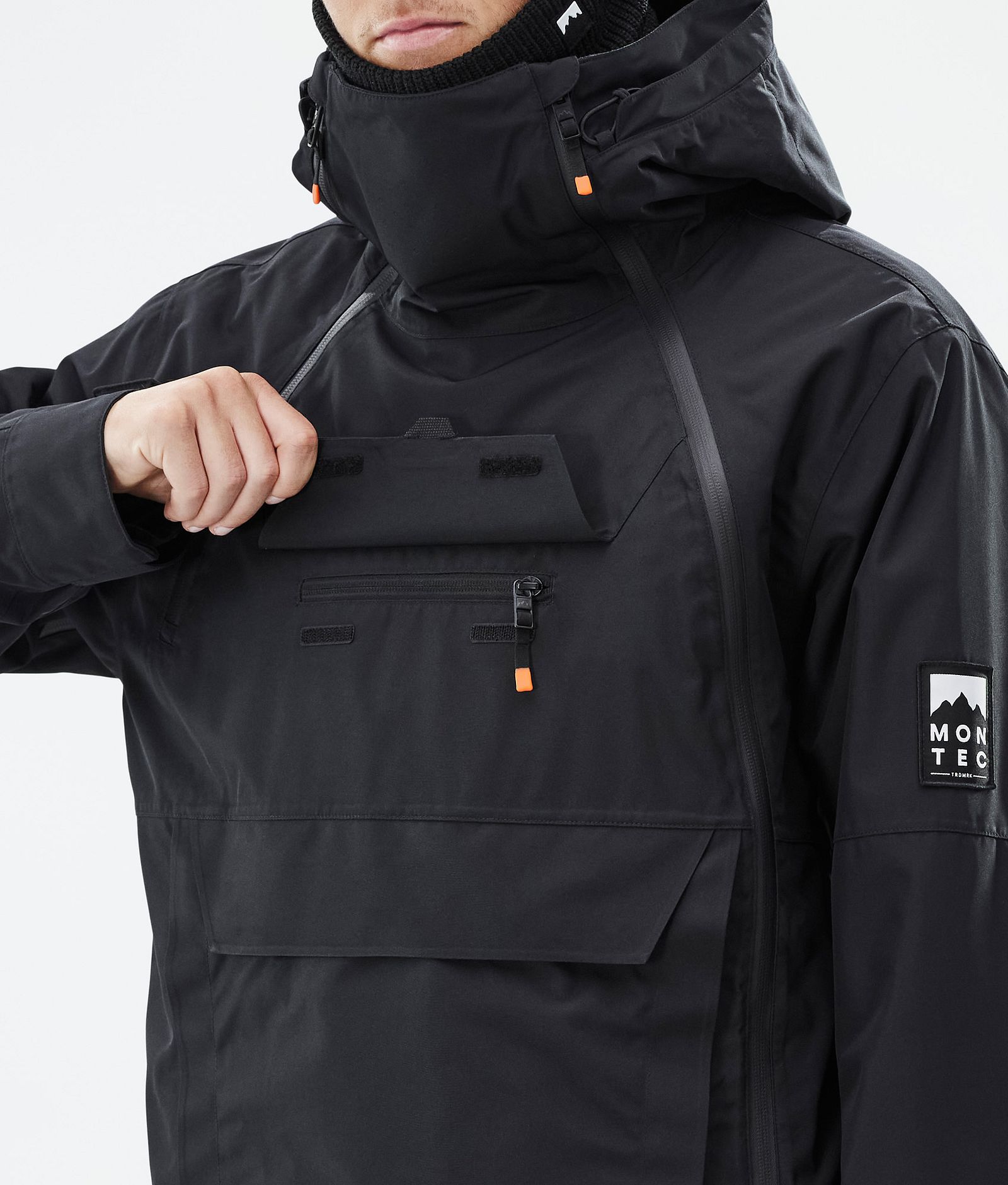 Doom Skijacke Herren Black, Bild 10 von 11