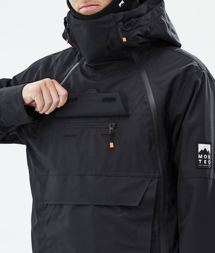 Doom Manteau Ski Homme Black