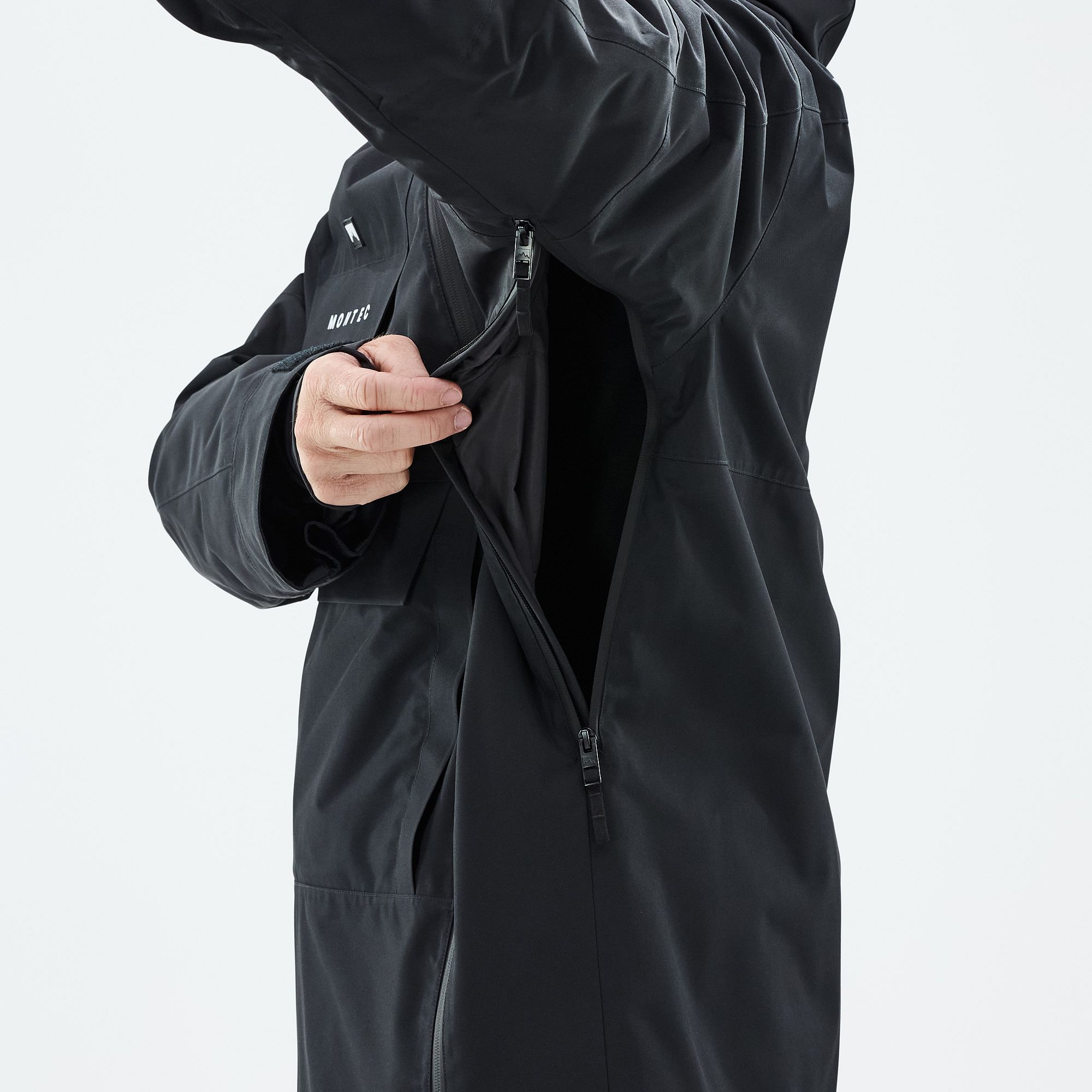 Montec Doom Snowboard Jacket Men Black | Montecwear.com