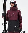 Doom Ski Jacket Men Burgundy/Black, Image 1 of 11