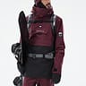 Montec Doom Snowboard Jacket Burgundy/Black