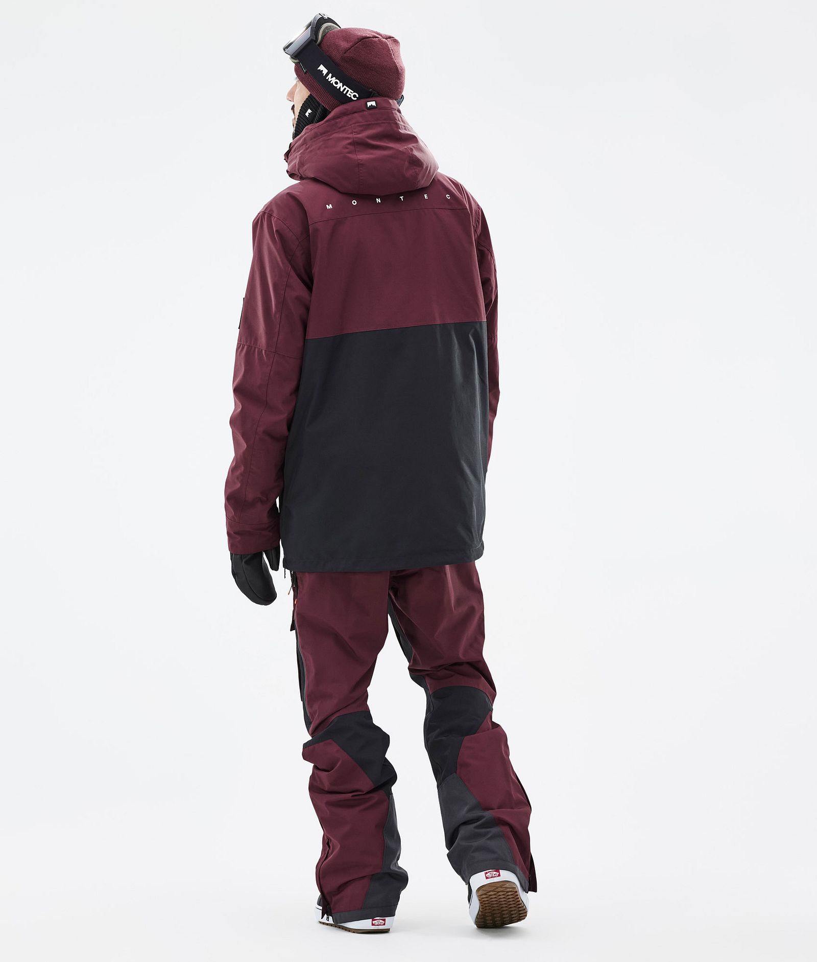 Doom Giacca Snowboard Uomo Burgundy/Black, Immagine 5 di 11