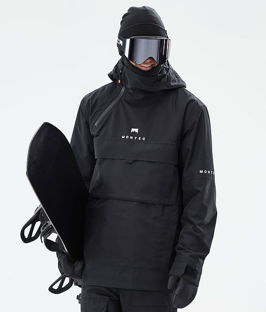 Dune Kurtka Snowboardowa Mężczyźni Black