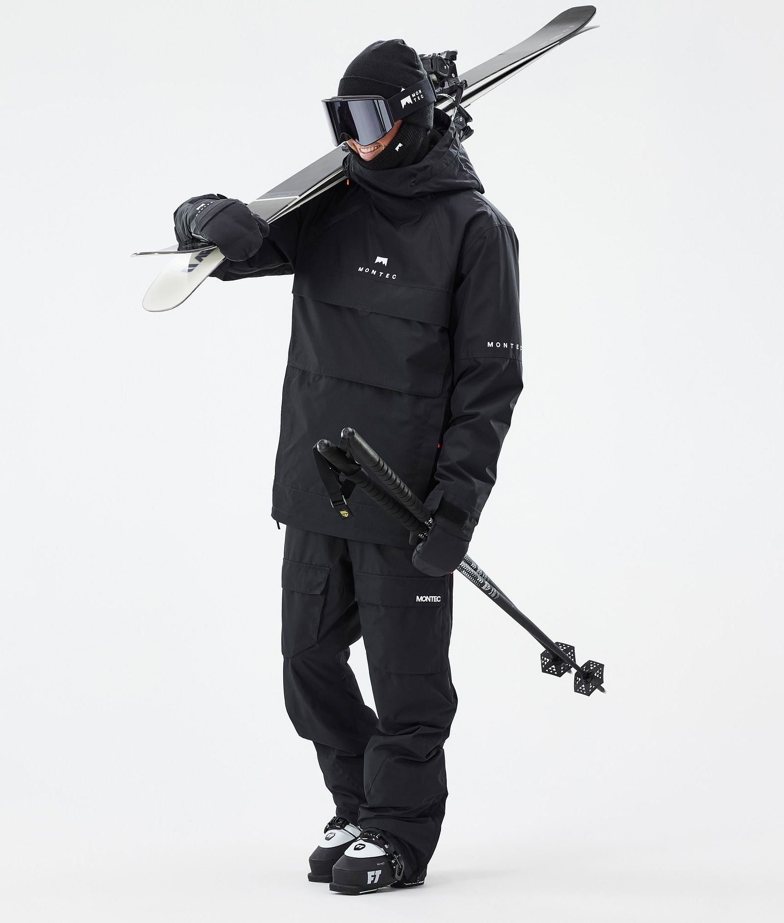 Dune Skijacke Herren Black, Bild 2 von 8