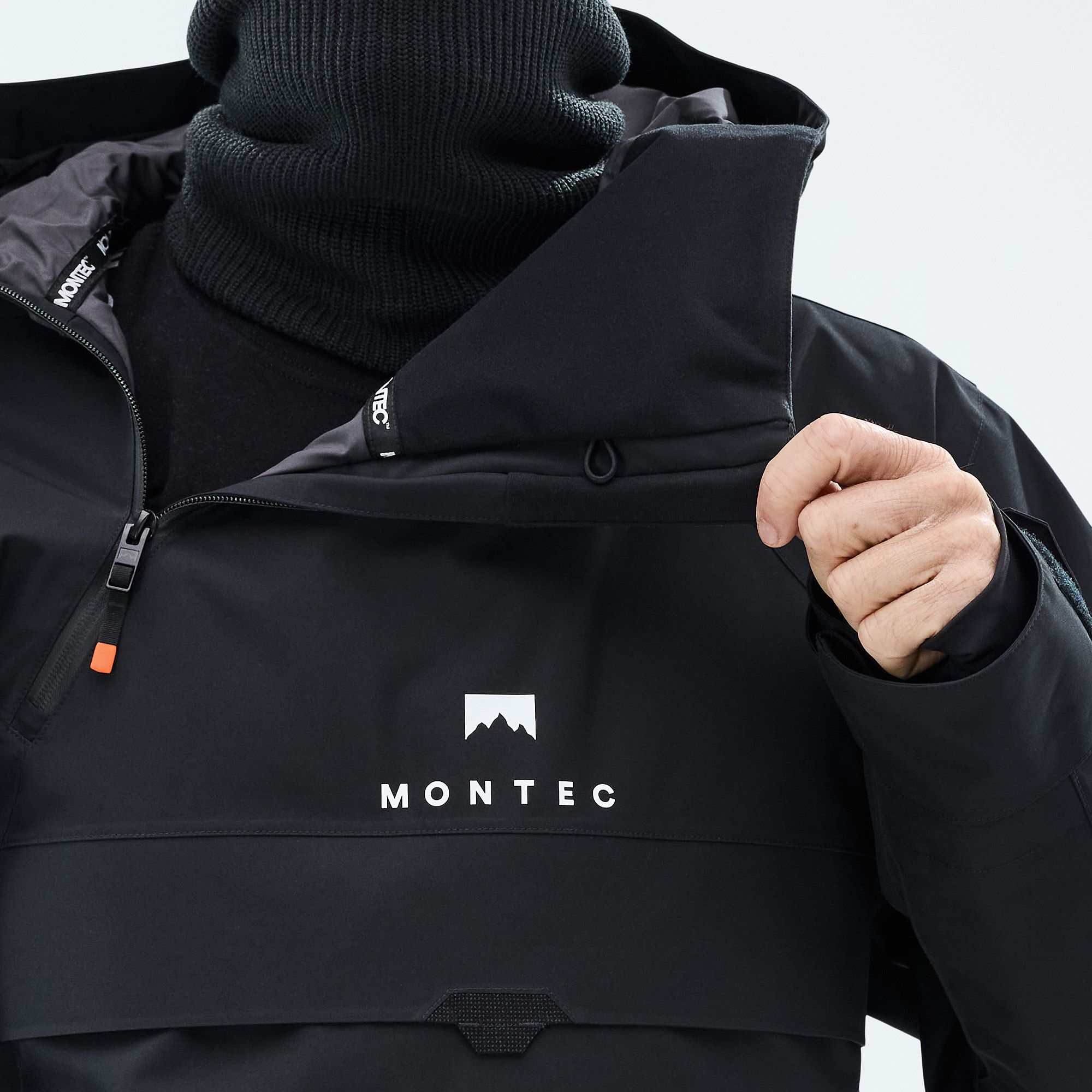 Montec Dune Ski Jacket Men Black | Montecwear CA