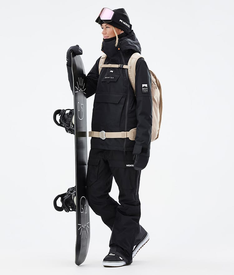 Doom W Snowboard jas Dames Black