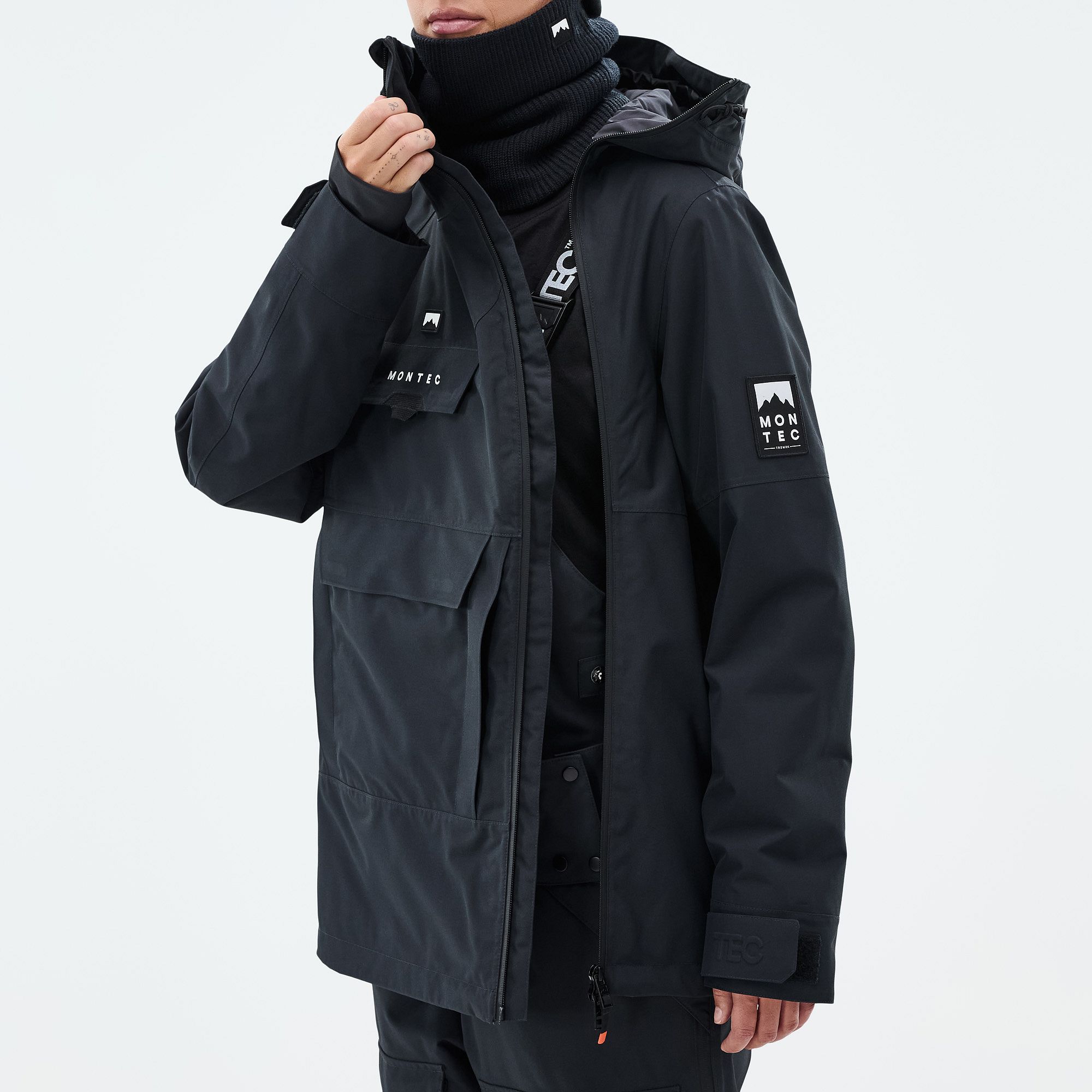 Montec Doom W Ski Jacket Women Black | Montecwear.com