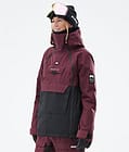 Doom W Skijakke Dame Burgundy/Black, Billede 1 af 11