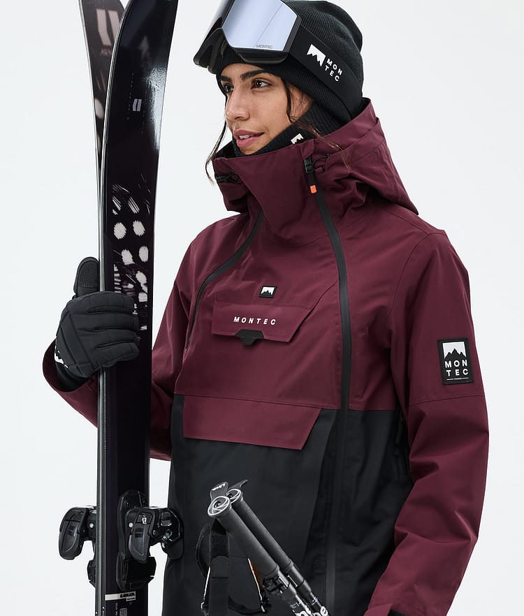 Doom W Ski Jacket Women Burgundy/Black, Image 2 of 11