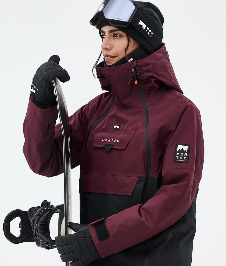 Doom W Snowboard Jacket Women Burgundy/Black, Image 2 of 11