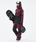 Doom W Snowboard Jacket Women Burgundy/Black