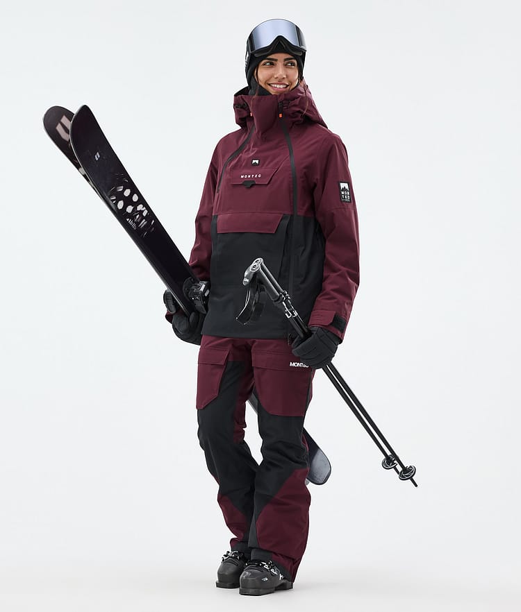 Doom W Ski Jacket Women Burgundy/Black, Image 3 of 11