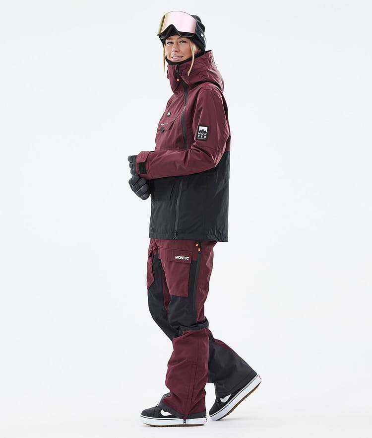 Doom W Giacca Snowboard Donna Burgundy/Black, Immagine 4 di 11