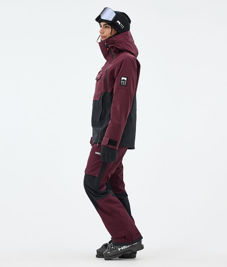 Doom W Ski Jacket Women Burgundy/Black, Image 4 of 11