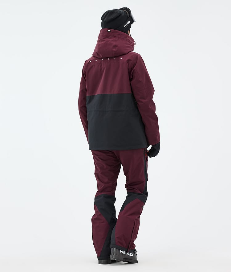Doom W Ski Jacket Women Burgundy/Black, Image 5 of 11