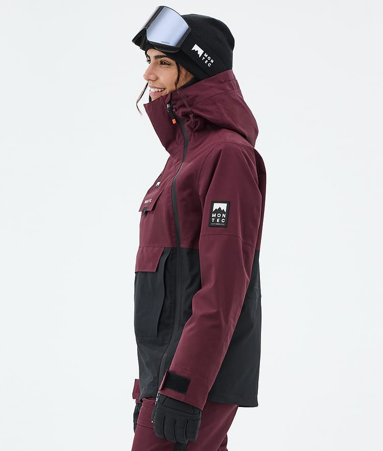 Doom W Ski Jacket Women Burgundy/Black, Image 6 of 11
