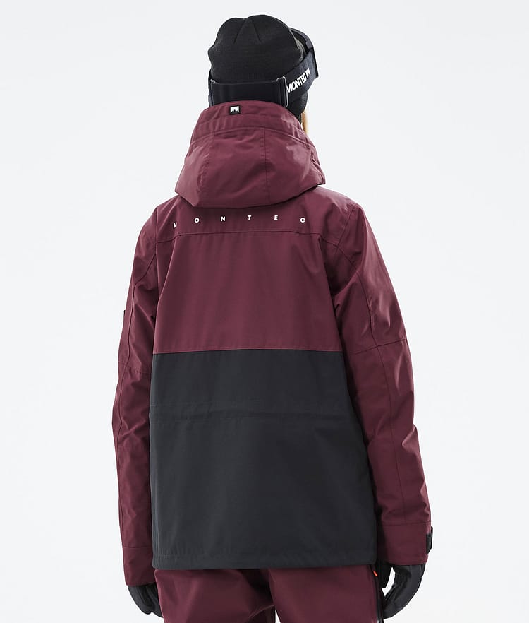 Doom W Snowboard Jacket Women Burgundy/Black Renewed