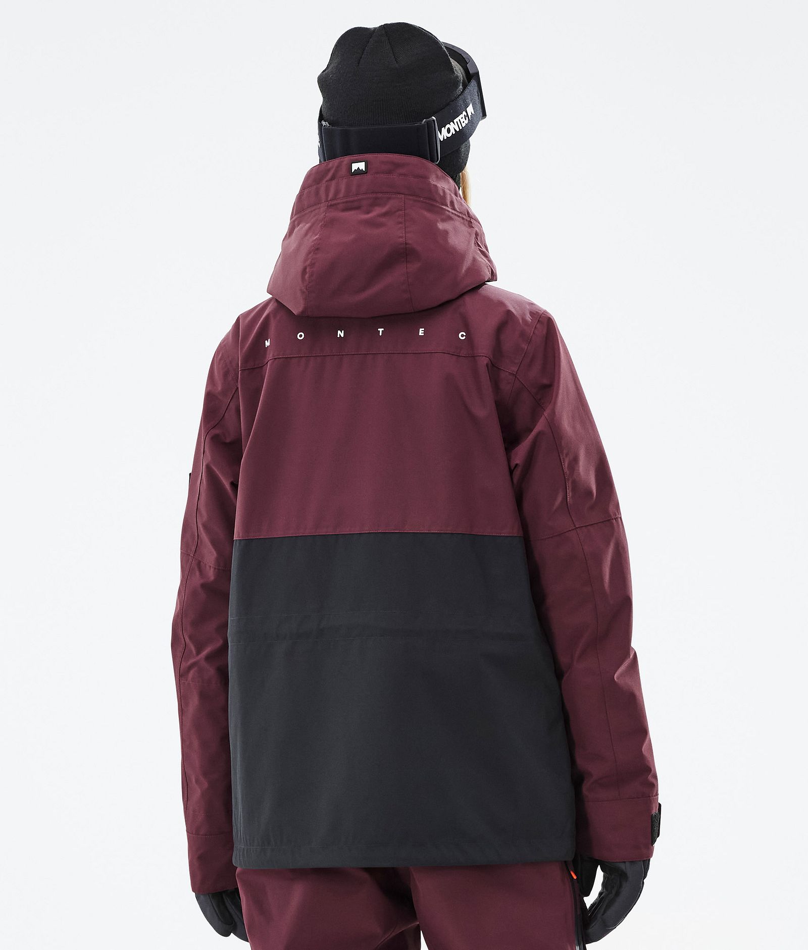 Doom W Skijakke Dame Burgundy/Black, Billede 7 af 11