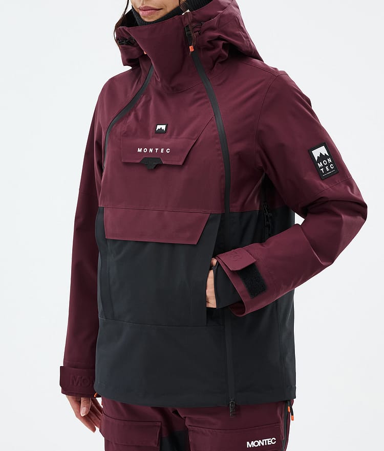 Doom W Ski Jacket Women Burgundy/Black, Image 8 of 11