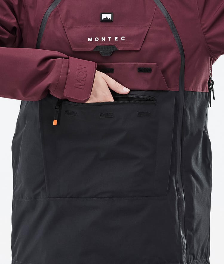 Doom W Snowboard Jacket Women Burgundy/Black, Image 9 of 11