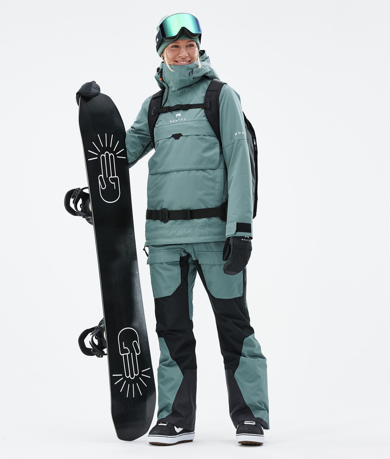 Dune W Snowboard Jacket Women Atlantic, Image 3 of 9