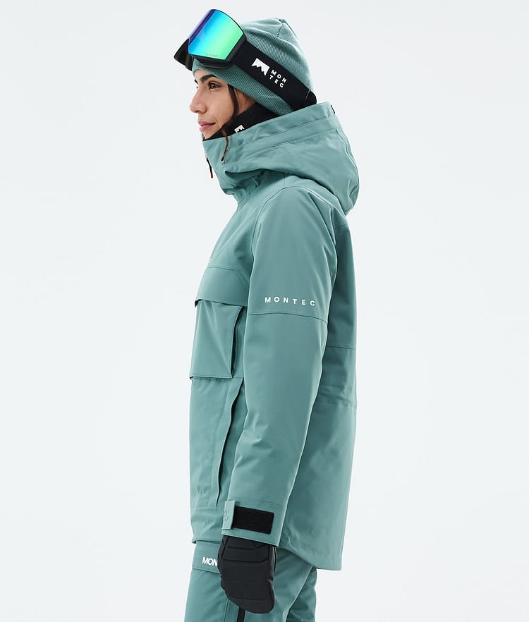 Dune W Ski Jacket Women Atlantic, Image 6 of 9
