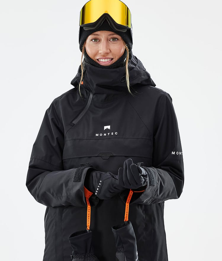 Dune W Snowboardjakke Dame Black, Billede 2 af 9