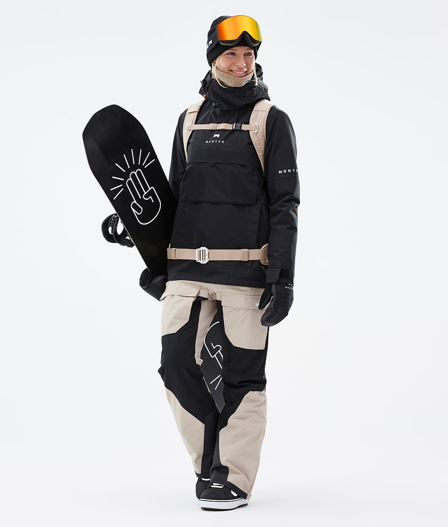 Dune W Snowboard Jacket Women Black Renewed