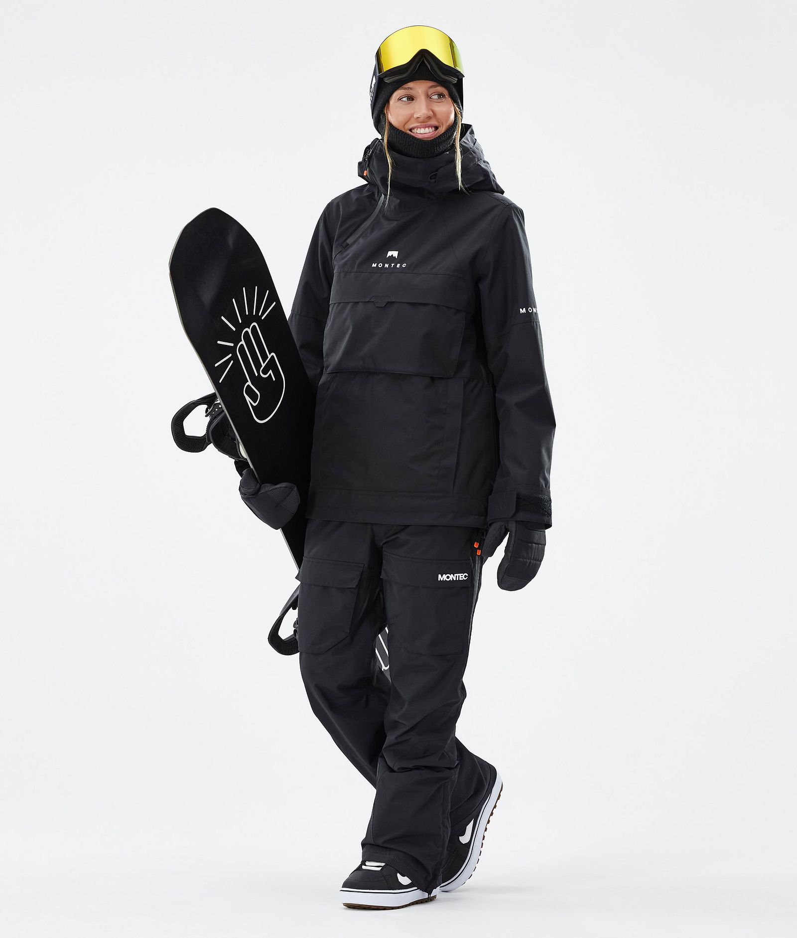 Dune W Snowboardjakke Dame Black, Billede 3 af 9