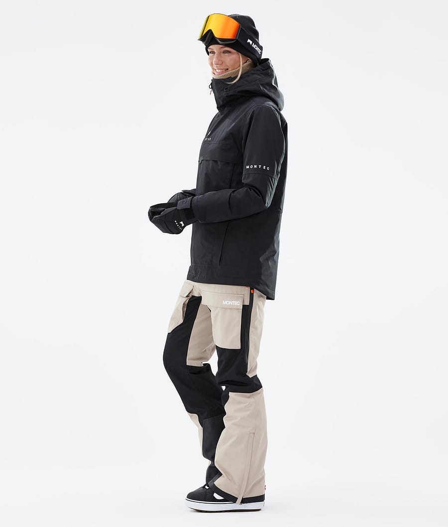 Dune W Snowboard Jacket Women Black Renewed