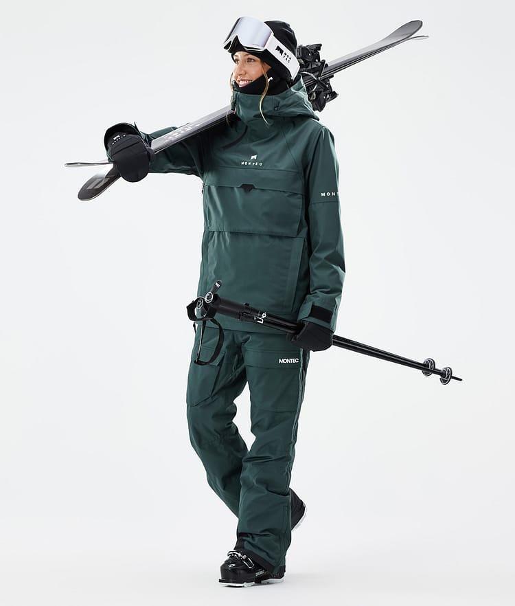 Dune W Skijacke Damen Dark Atlantic