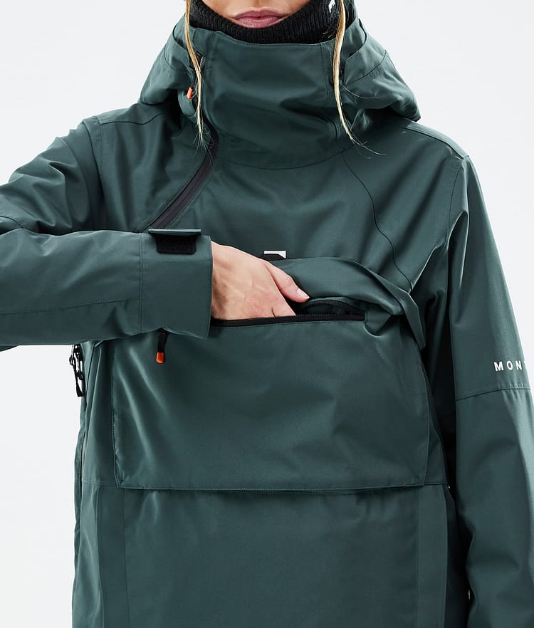 Dune W Ski Jacket Women Dark Atlantic, Image 9 of 9