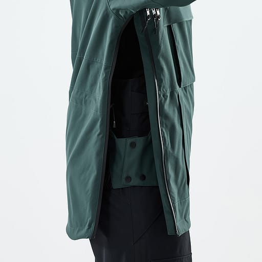 Side Zipper with Inner Placket Main Product Details Image,