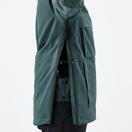 Side Zipper with Inner Placket Main Product Details Image,